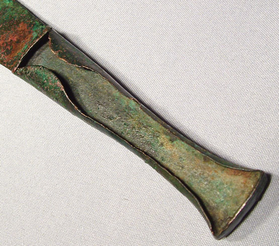 Ancient Bronze Sword Luristan 1000 BC.