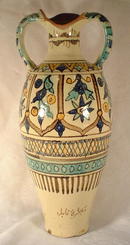 Antique Islamic North African Vase, c. 1900