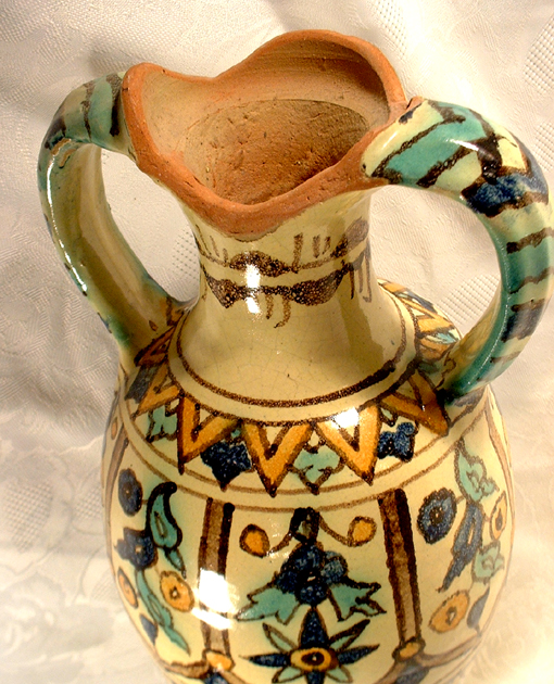 Antique Islamic North African Vase, c. 1900