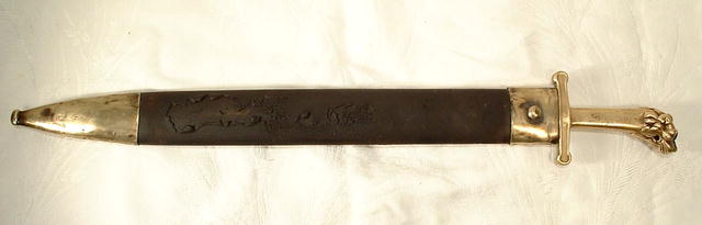 FRENCH ARTTILLERY SWORD CIRCA 1771