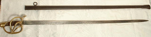 German (Prussian) Cuirassier Officer's Sword Pattern 1880