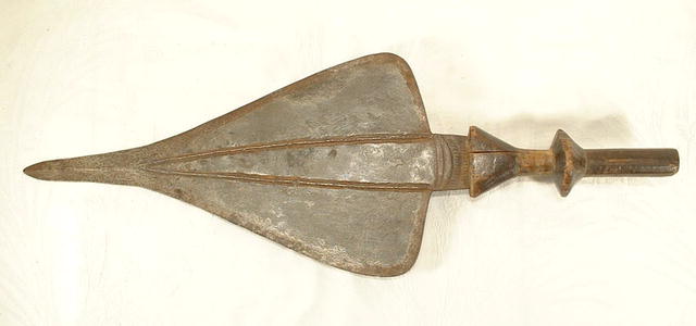 Antique African Kusu Sword Zaire
