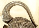 ANTIQUE ISLAMIC INDIA SOLID SILVER TEA SET