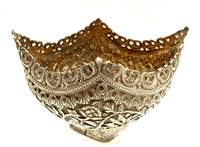 Indo Persian embossed solid, 19th century