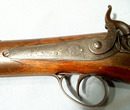 Antique Percussion Gun Rifle Wilson, 19th Century