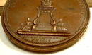 Antique 18th century Bronze Medal Polish King Poland