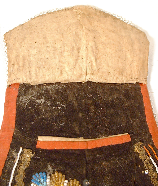 Antique American Indian Beaded Pouch