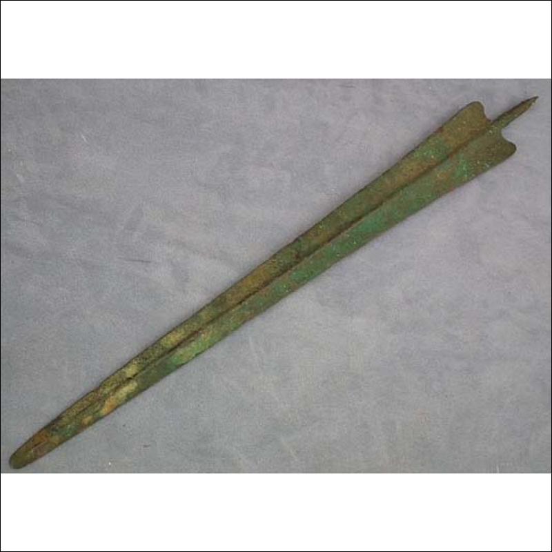 Ancient Bronze Sword blade Circa late 2nd to early 1st millennium B.C.