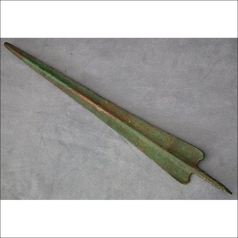 Ancient Bronze Sword blade Circa late 2nd to early 1st millennium B.C.