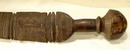 OLD AFRICAN WOODEN SWORD, SCEPTER, CLUB