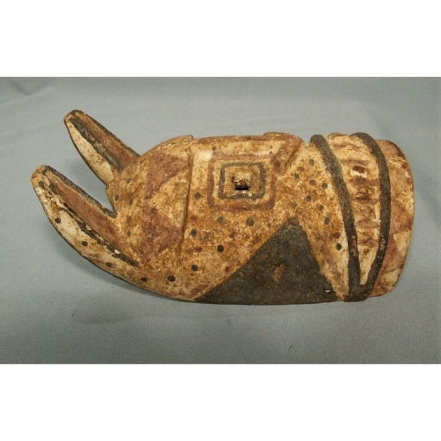 Antique African Wooden Mask Mali