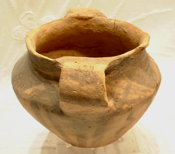 Authentic Small Painted Neolithic Jar