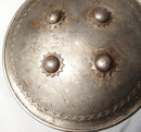 ANTIQUE INDO PERSIAN MUGHAL SHIELD ( BUCKLER )
