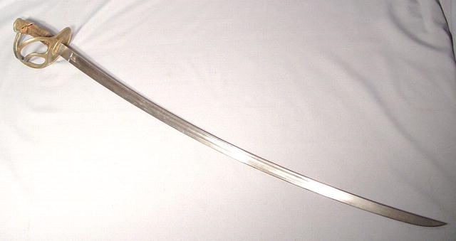 ANTIQUE AMERICAN US CAVALRY SWORD SABER MODEL