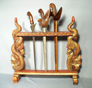 ANTIQUE INDONESIAN BALINESE KERIS KRIS STAND