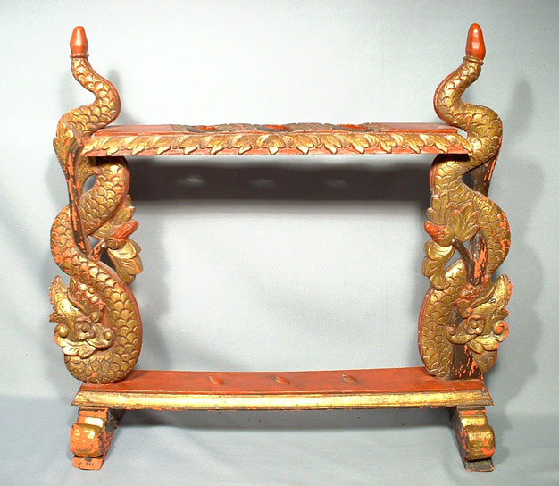 ANTIQUE INDONESIAN BALINESE KERIS KRIS STAND