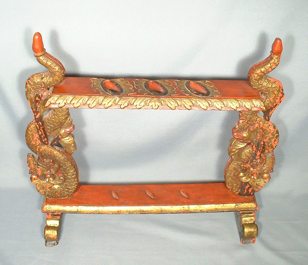 ANTIQUE INDONESIAN BALINESE KERIS KRIS STAND