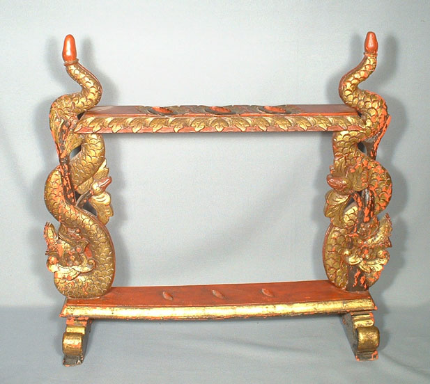 ANTIQUE INDONESIAN BALINESE KERIS KRIS STAND