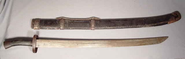 ANTIQUE CHINESE SWORD DAO, CHING DYNASTY