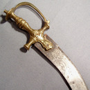 ANTIQUE INDO PERSIAN SIKH CEREMONIAL DAGGER KIRPAN
