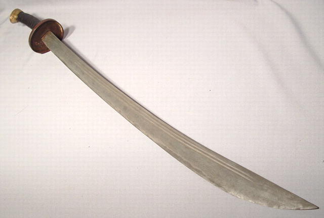 ANTIQUE CHINESE QING DYNASTY SWORD NIU WEI