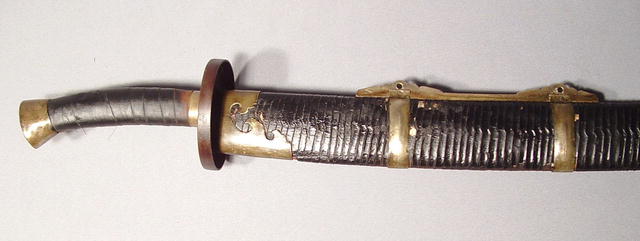 ANTIQUE CHINESE QING DYNASTY SWORD NIU WEI