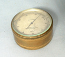 Antique Canadian Brass Barometer Altimeter, circa 1900