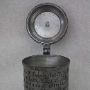 Antique Polish Pewter Tankard Elbląg 1801 Carpenters Guild Elbing