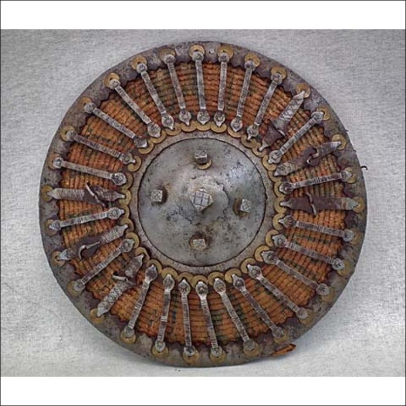 SOLD Antique 16th-18th century Turkish Ottoman Islamic Shield Kalkan
