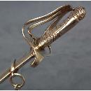 Antique British Sterling Silver Miniature Sword Paper Knife Saber