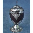 SOLD Antique 18th century European Silver-mounted Coconut Cup