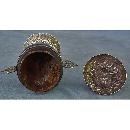 SOLD Antique 18th century European Silver-mounted Coconut Cup