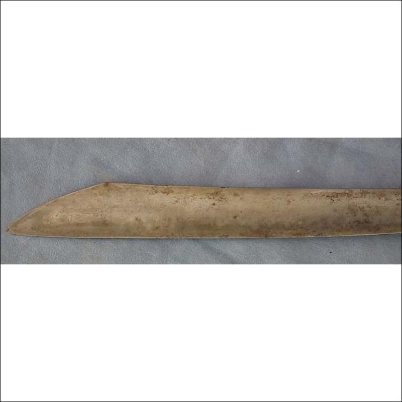Antique Sword Mandau Parang Ihlang of Head Hunters Dayak Borneo