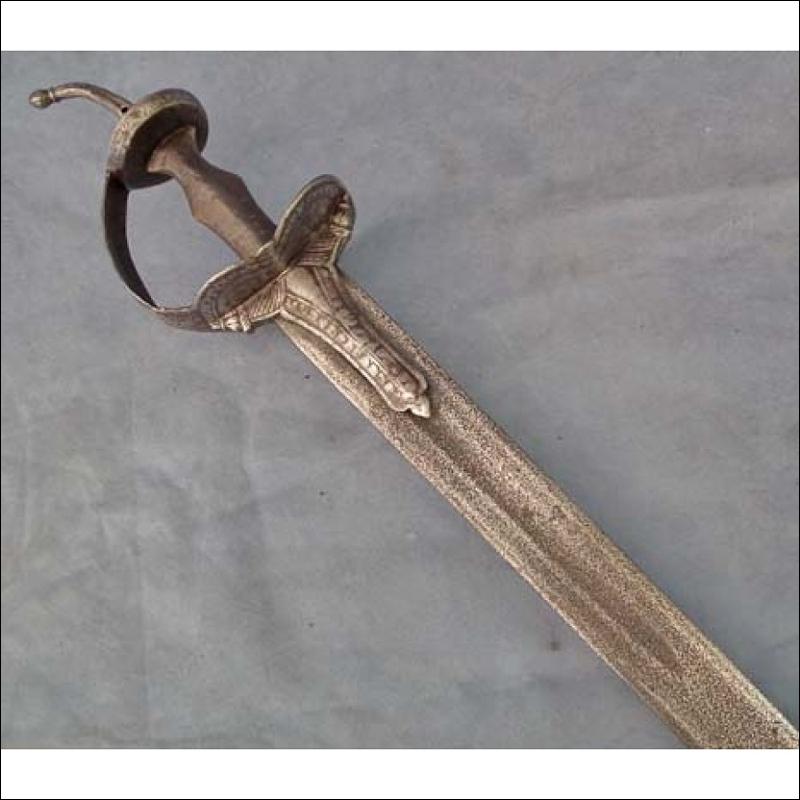 SOLD Antique Islamic Indian Muslim Mughal Sword SUKHEL- Khanda