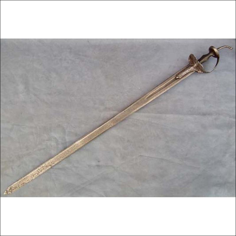 SOLD Antique Islamic Indian Muslim Mughal Sword SUKHEL- Khanda