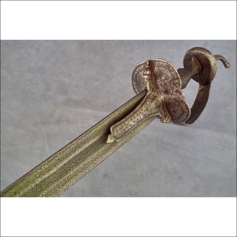 SOLD Antique Islamic Indian Muslim Mughal Sword SUKHEL- Khanda