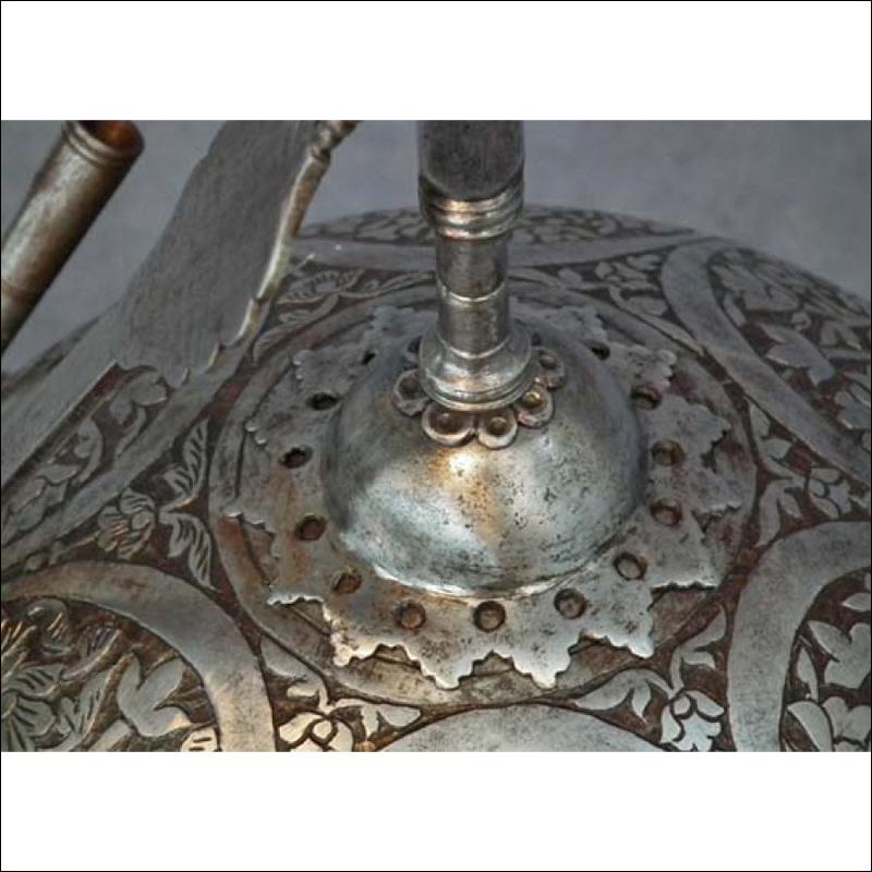 SOLD Antique Indo Persian-Mughal Islamic Helmet Kulah-Khud 18th century