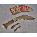 Antique Presentation Kothimora Kukri Khukuri 7th Duke of Edinburgh's own Gurkha Rifles in Silver