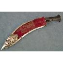 Antique Presentation Kothimora Kukri Khukuri 7th Duke of Edinburgh's own Gurkha Rifles in Silver
