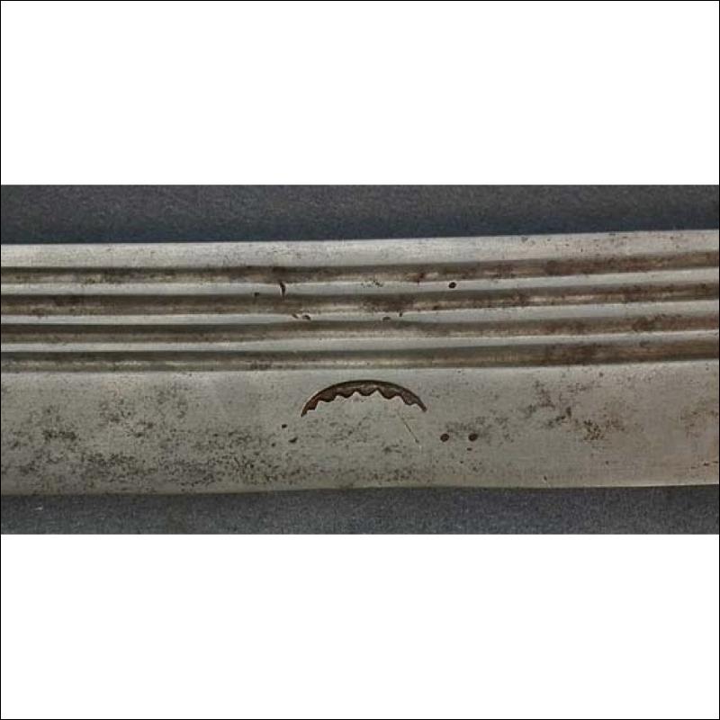 SOLD Antique Indian Islamic Mughal Sword Talwar Tulwar with 17th c European Blade