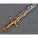 SOLD Antique Indian Islamic Mughal Sword Talwar Tulwar with 17th c European Blade