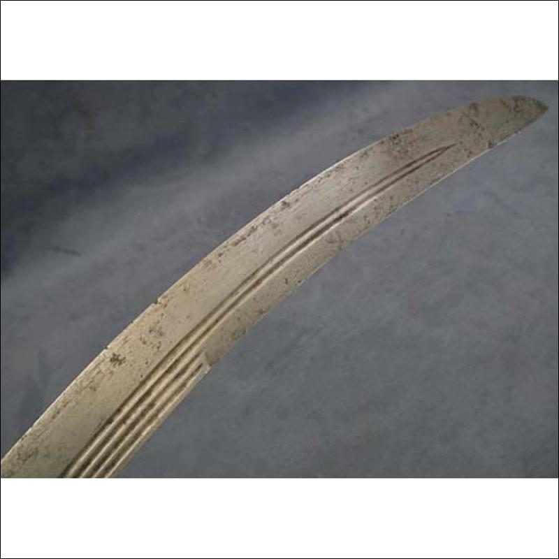 SOLD Antique Indian Islamic Mughal Sword Talwar Tulwar with 17th c European Blade