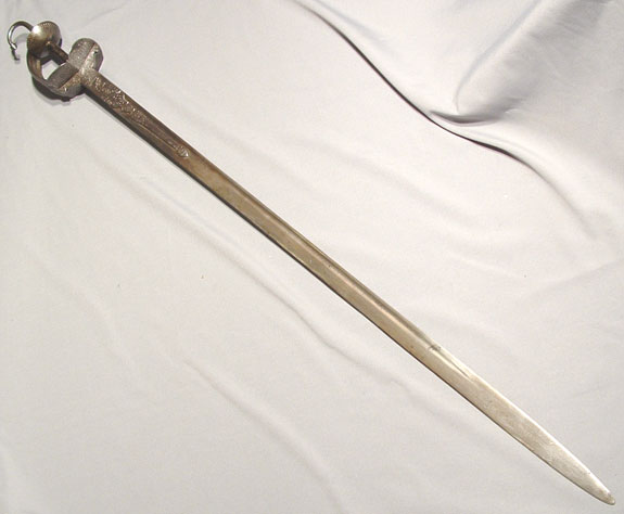 ANTIQUE INDO PERSIAN INDIAN SWORD FIRANGI FROM