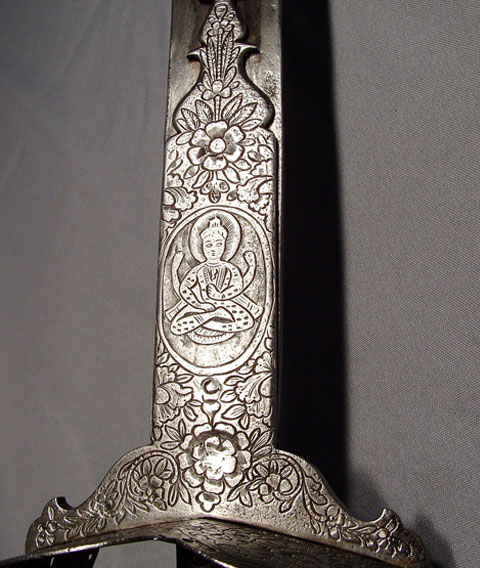 ANTIQUE INDO PERSIAN INDIAN SWORD FIRANGI FROM