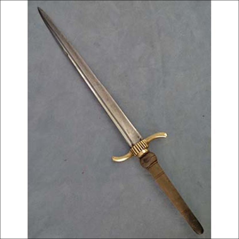 Antique 18th century Plug Bayonet for Military Musket Gun