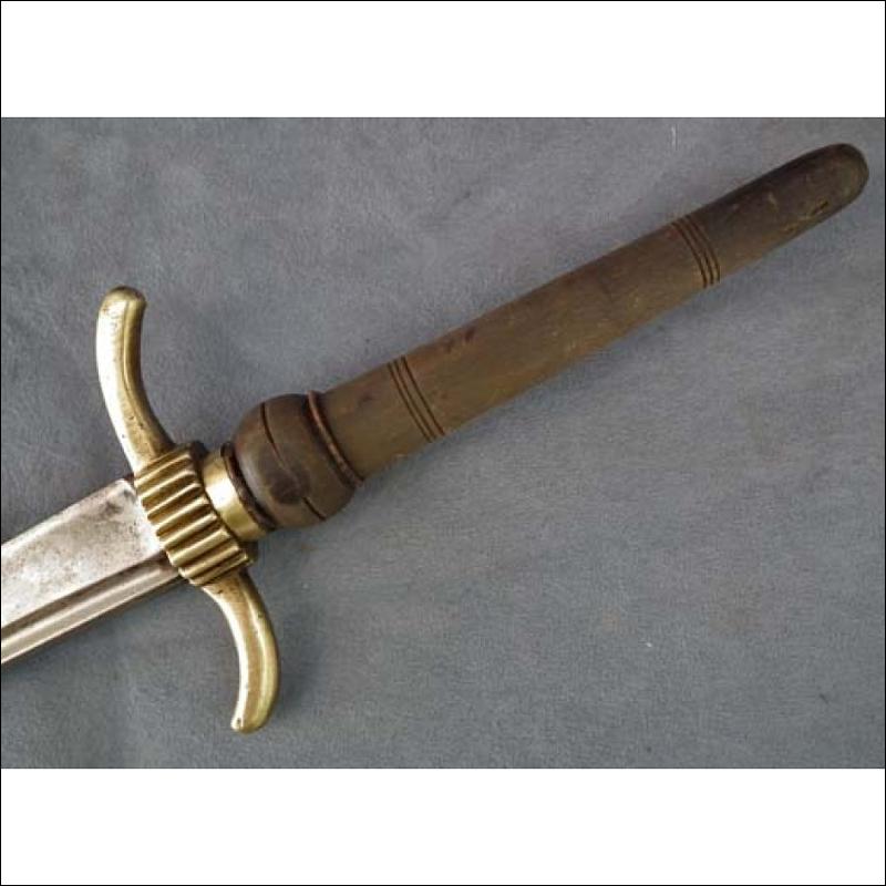 Antique 18th century Plug Bayonet for Military Musket Gun