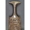 SOLD Antique Arab silver mounted Islamic Arabic Dagger Jambiya