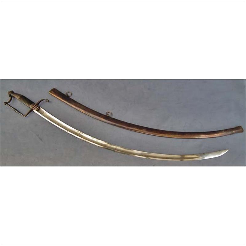 Antique18th century Polish cavalry sword Kosciuszkowka