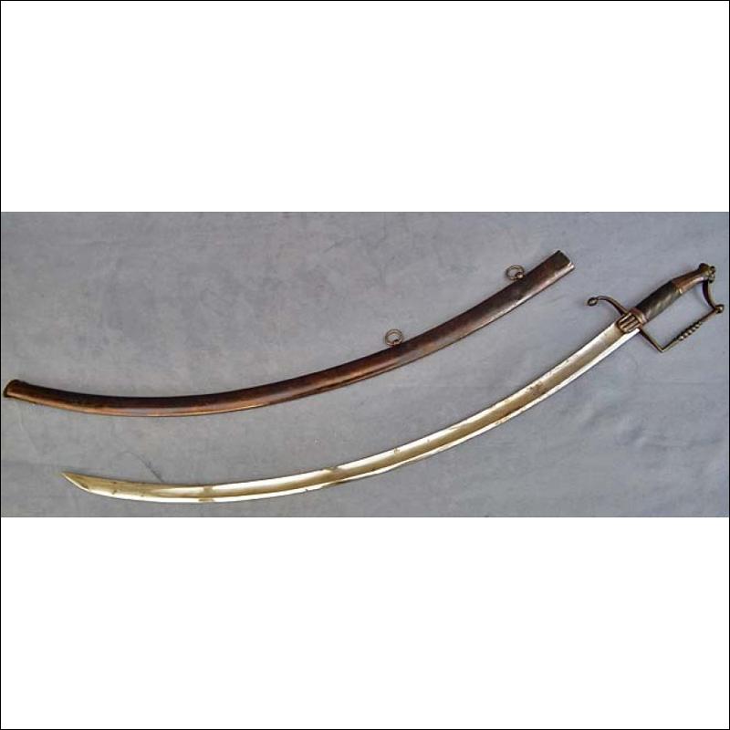 Antique18th century Polish cavalry sword Kosciuszkowka
