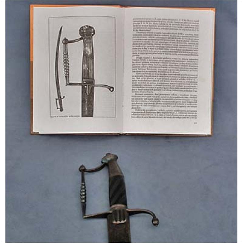 Antique18th century Polish cavalry sword Kosciuszkowka